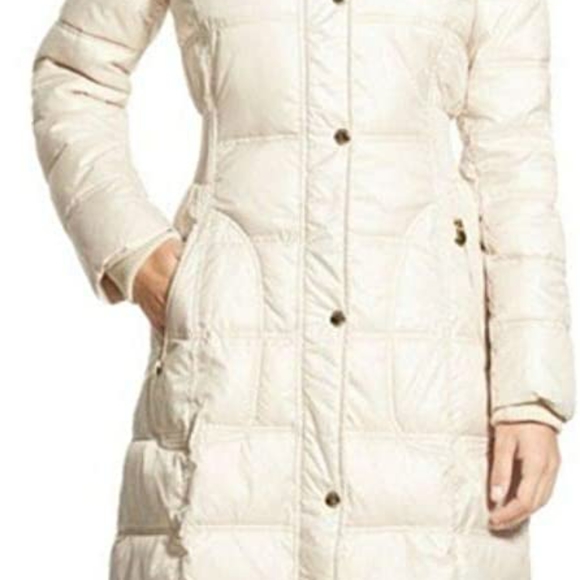 Laundry by Women's Winter Quilted Puffer Faux Fur Hooded Long Coat - Picture 6 of 13